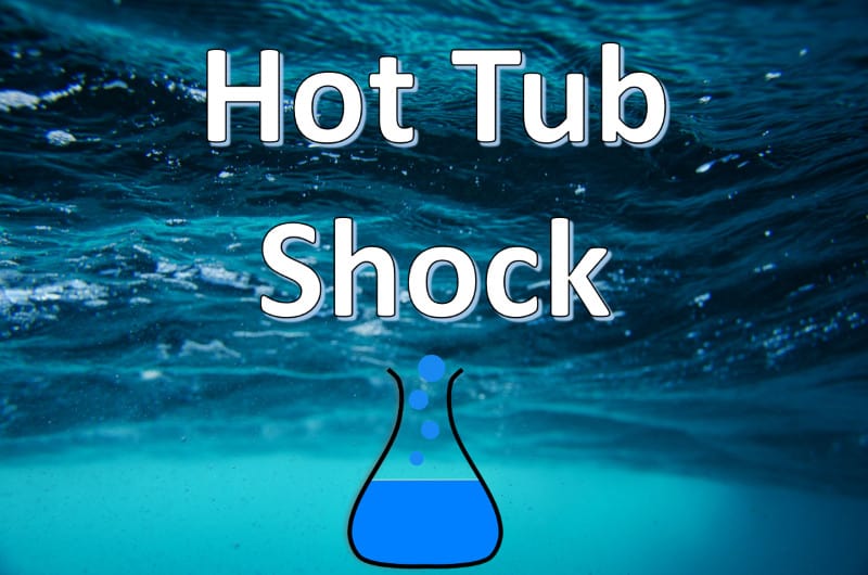 what is hot tub shock